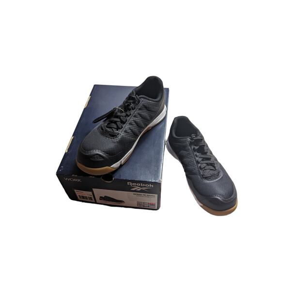 Reebok RB450 Mesh Work Shoes Women's Sz 7 Speed TR Composite Toe Slip Resistant - Picture 1 of 4